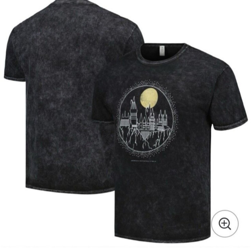 Harry Potter T Shirt tie-dye Hogwarts Full Moon Graphic  t-shirt No size
